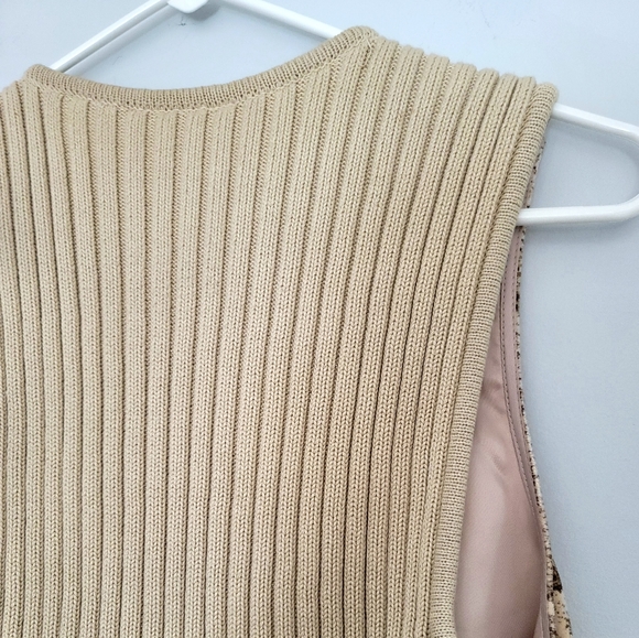 Vintage Liz Claiborne Lizsport Women's Snakeskin Print Sweater Vest Size M - Picture 5 of 8